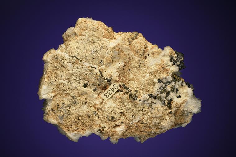 ACANTHITE on CALCITE